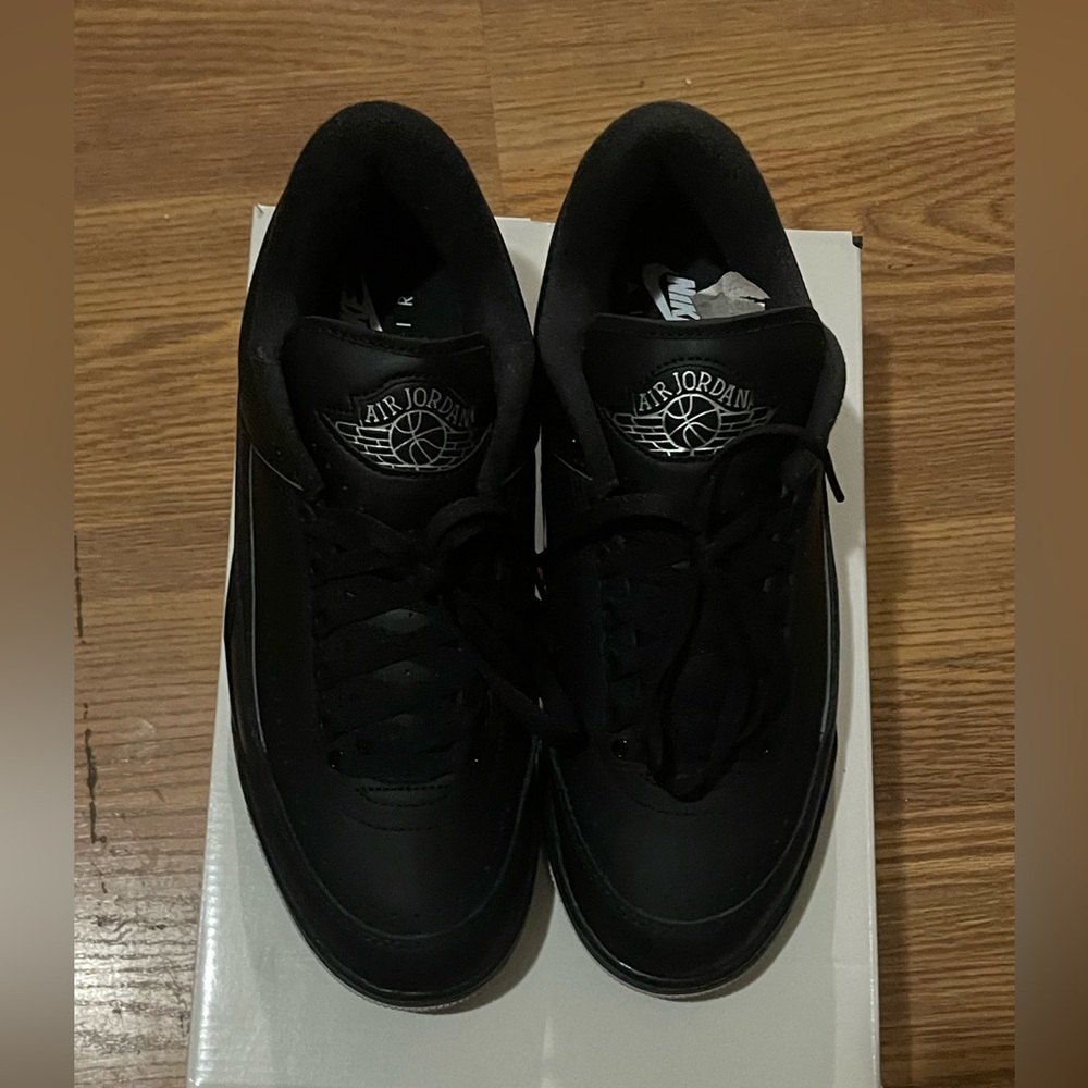 Men’s Nike air Jordan #2 black and grey color way